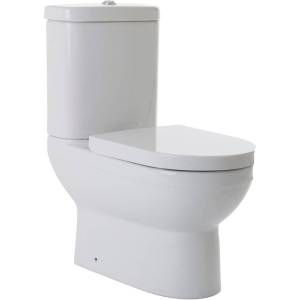 Унитаз-компакт Bravat New Moon CX01014UW с крышкой-сиденьем микролифт