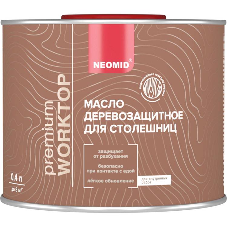 Масло для столешниц Neomid Premium 0.4 л