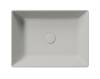 Раковина GSI Kube X 942917 серый матовый, 50x37 фото 2
