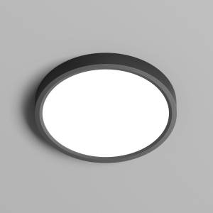 Потолочный светодиодный светильник Denkirs Thin DK6520-BK