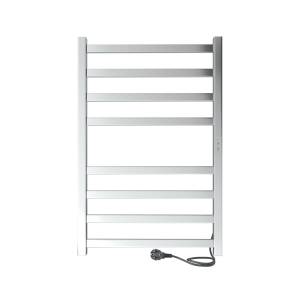 Полотенцесушитель электрический Indigo Oktava Slim 3 LСLOKS3E80-50Rt с таймером, полированный, 80x50