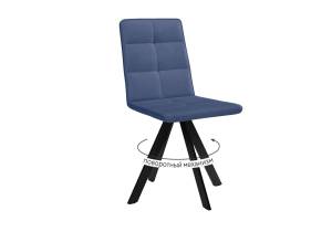 Стул Дик DikLine 230 00-00073498 поворотный B8 Blue, ножки черные
