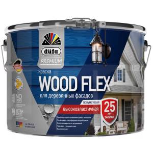 Краска фасадная Dufa Premium Wood Flex полуматовая 0.9 л