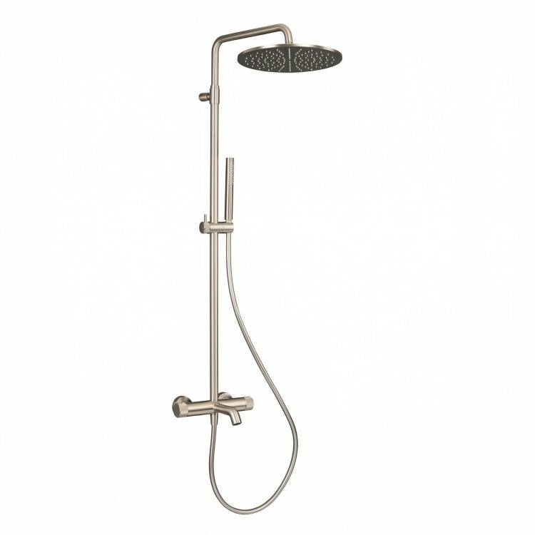 Душевая стойка Splendy Relax P RP208ZTR30C1NB никель брашированный