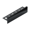 Профиль лестничный F-образный Neexy pv53-46 BBL-D черный блестящий браш 270x2.42x2.38