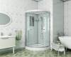 Душевая кабина Niagara Luxe NG-7701M 900x900х2100  низкий поддон 15см стенки МРАМОР 3 места фото 2