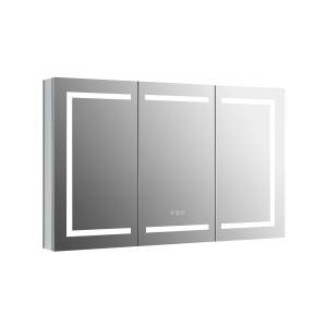 Зеркало-шкаф Aquatek AQ7124-MLC с подсветкой, хром, 120x70x13.3