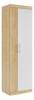 Шкаф платяной Mebelson Макси MSM-002.2724 дуб сонома/белое дерево