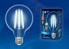 Лампа светодиодная филаментная Uniel Sky Globe LED-G95-10W/4000K/E27/CL PLS02WH фото 2