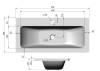 Раковина для комплекта BelBagno Etna-M BB800/380-LV-MR-ETN фото 3