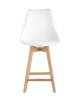 Набор из 4 полубарных стульев Stool Group Frankfurt Y815A-65CM white X4 белый фото 3