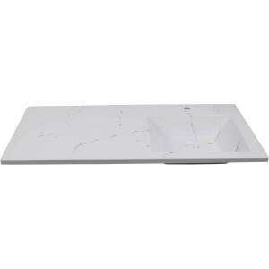 Раковина Uperwood Марсал 291120411 правая, 120 см, под белый мрамор