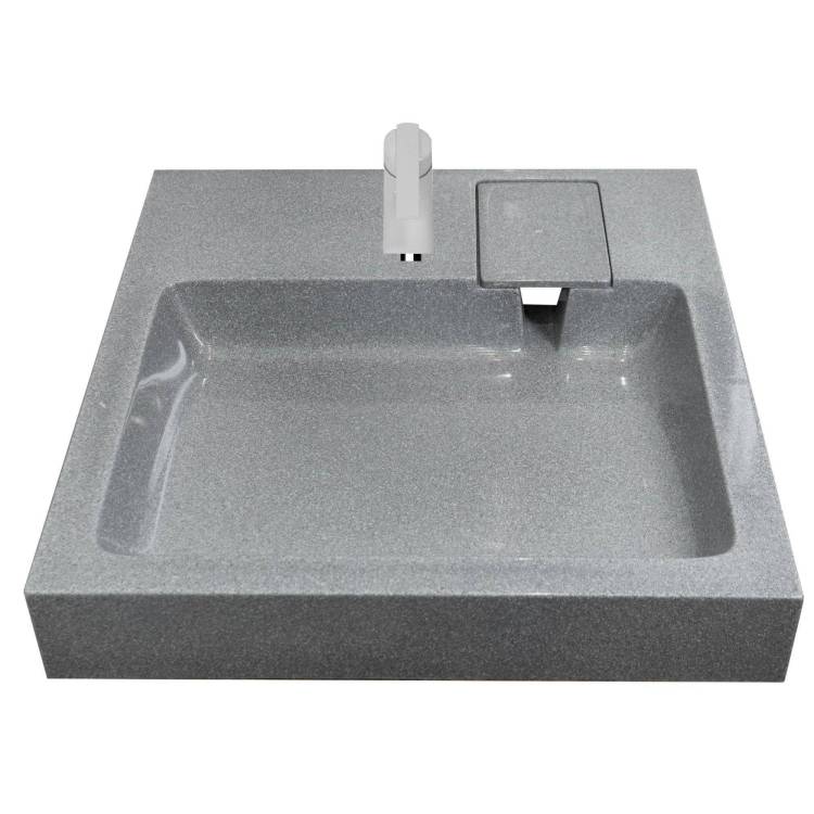 Раковина Stella Polar Солярис SP-00001679 60 см, серая