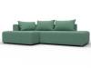 Диван угловой Лига Диванов Лига-103 134813L Зеленый