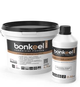 Клей для LVT и паркета Bonkeel Prof 2K PU 4.76 кг