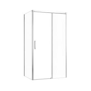 Душевой уголок Radaway Idea KDJ 130x75 см правый, стекло прозрачное, профиль черный