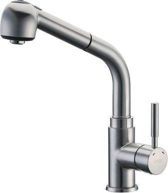 Смеситель для кухни Wasserkraft Wern 4266 матовый хром