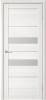 Межкомнатная дверь Albero Т-4 остеклённая лиственница белая мателюкс 900x2000