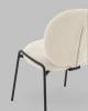 Стул Stool Group Моллек AV 438-Fl01-9005 молочный, букле фото 7