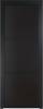 Межкомнатная дверь Profil Doors 3 AX цвет профиля Черный, стекло безопасное 6 мм монохром черный 800x2000