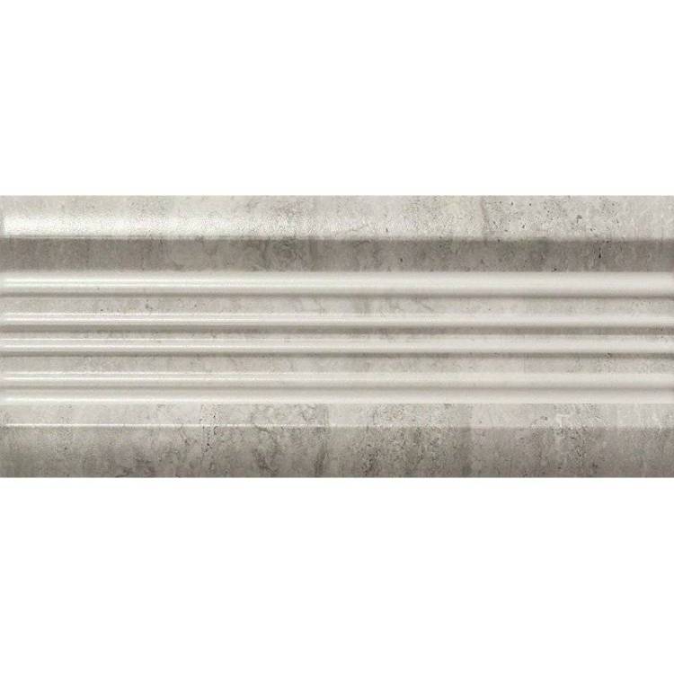 Бордюр Ape Ceramica Travertino A036491 Cenefa Matt Brescia 10x25