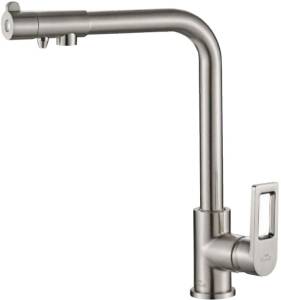 Смеситель для кухни ZorG Steel Hammer SH 572 SATIN