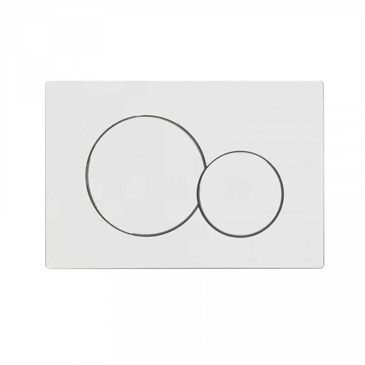 Кнопка смыва Wonzon & Woghand WW-IB232-MW белый матовый