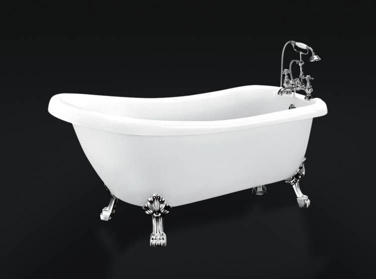 Акриловая ванна BelBagno BB20-1700 белая, 170x73
