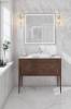 Раковина Kerama Marazzi Plaza PLR.wbi.55.1 встраиваемая сверху 55, белая глянцевая фото 6