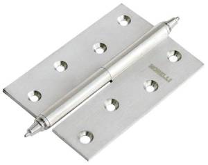 Петля Morelli MSN 100X70X2.5 SN L белый никель левая, с подшипником