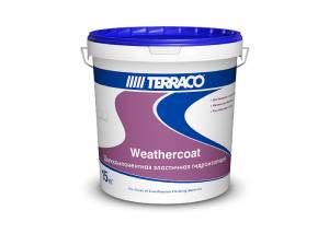 Гидроизоляция двухкомпонентная Terraco Weathercoat серая 15 кг