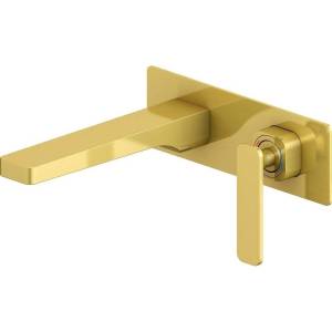 Смеситель для раковины Timo Torne 4371/17SM с внутренней частью, золотой