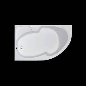 Акриловая ванна Marka One Diana 170x105 01ди1710л левая, белая, с каркасом