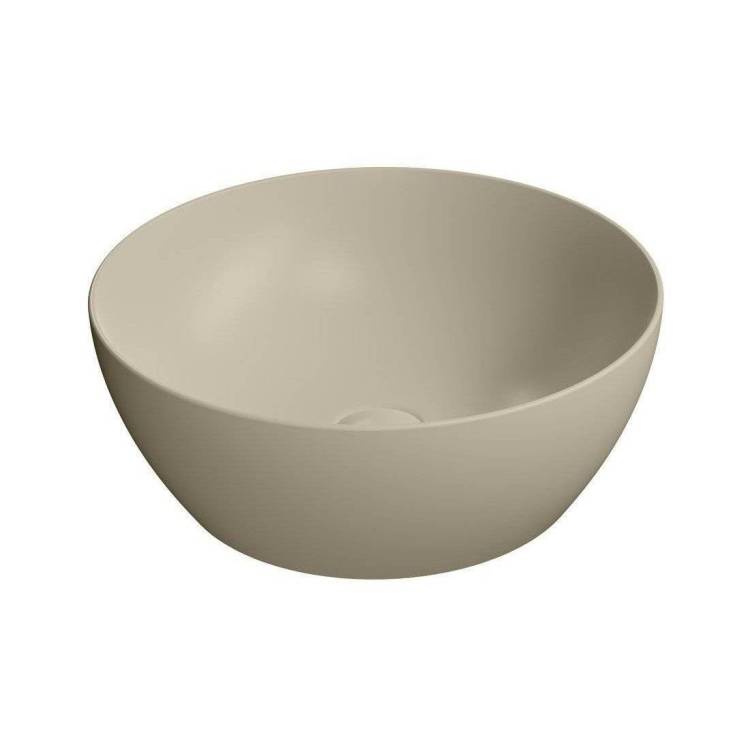 Раковина GSI Pura 885108 42 см, бежевая матовая