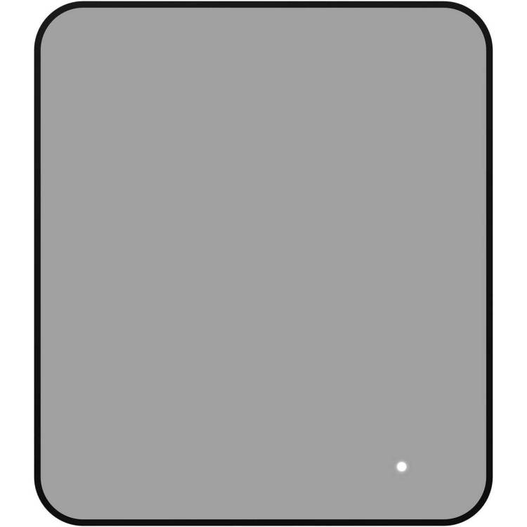 Зеркало Aquanet Контур 00367650 LED подсветка, черное, 80x70