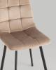 Набор из 4 стульев Stool Group Chilly OS-2011-V seat HLR-8 DUAL X4 мокка велюр фото 5