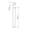 Наземный низкий светильник Arlight Lgd Path Round90 20349 фото 7
