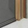 Душевая дверь в нишу MaybahGlass MGD-429-2 профиль бронза, стекло графит матовый, 1980x1200 фото 6