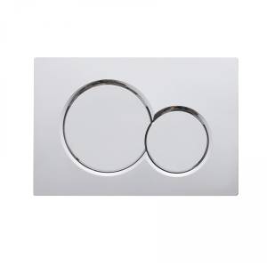 Кнопка смыва Wonzon & Woghand WW-IB232-CR механическая, хром