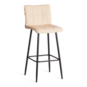 Стул барный Tetchair Bari 24909 бежевый, экокожа
