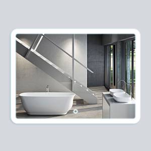Зеркало Vincea VLM-2A100 80x100 c сенсорным выключателем и диммером