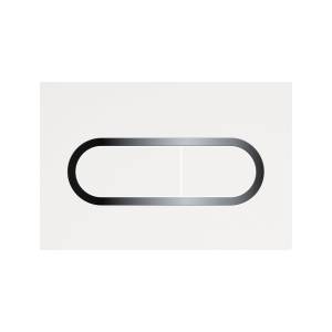 Кнопка смыва Ravak Chrome белая