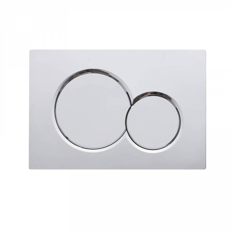 Кнопка смыва Wonzon & Woghand WW-IB232-CR механическая, хром