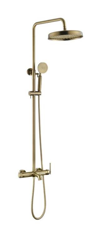 Душевая стойка Boheme Eterna 178-MG Matt Gold