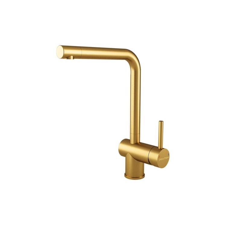 Смеситель для кухни Paulmark Spring Sp212067-BG брашированное золото