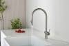 Смеситель для кухни AQUAme Cucina AQM9901BN с выдвижным изливом, никель шлифованный фото 11