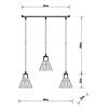 Подвесной светильник Arte Lamp Lancaster A5891SP-3BK фото 3
