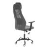 Кресло компьютерное Tetchair Aviator PLT metalBL 25109 серый, KUB 05/W-12, ткань фото 3