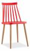 Стул Stool Group Морган Y820 red пластиковый, красный