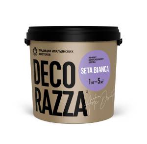 Декоративное покрытие Decorazza Seta Bianca 1 кг